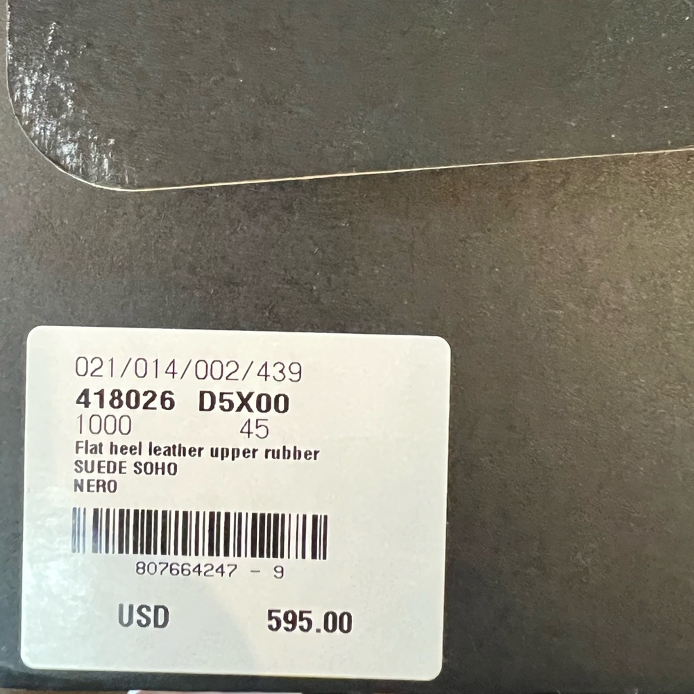 Saint Laurent black mid top sneaker - Picture 4 of 7